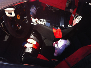 Puff drives the cars.
